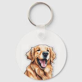 Llavero Retriever Dorado