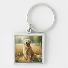 Llavero Retriever Dorado