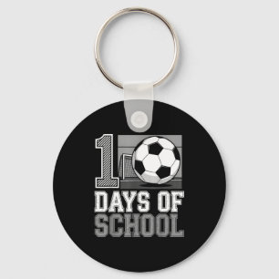 Llavero Retro 100 Días De Colegio Fútbol Profesor Estudian
