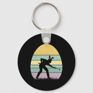 Llavero Retro Billard Easter Egy Easter Day Billiard Mujer