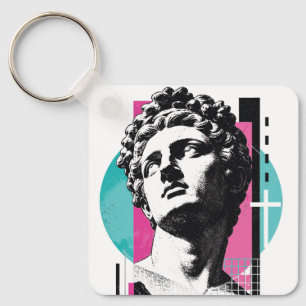 Llavero Retro Brutalista Jesús Estatua Griega Colosenses 2
