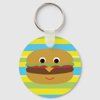 Llavero Retro Cheeseburger