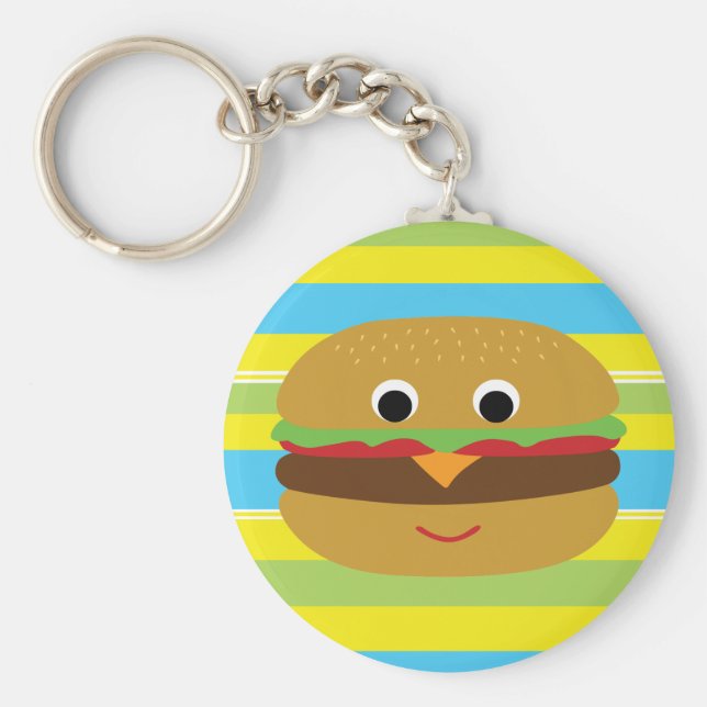 Llavero Retro Cheeseburger (Frente)