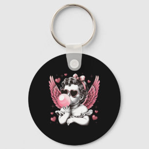 Llavero Retro Cupido Día de San Valentín Cute Vintage Cupi