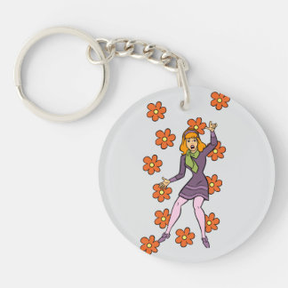 Llavero Retro Daphne Scooby-Doo Flower Power