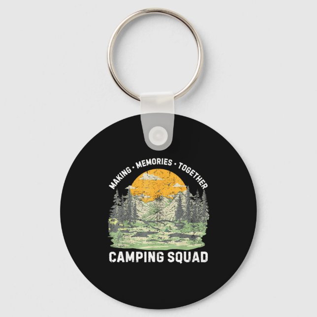 Llavero Retro Family Camng Crew Est 2025 Camper Camp Camng (Anverso)