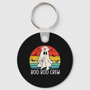 Llavero Retro Fantasma Boo Boo Crew Mujeres Enfermeras Fun