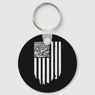 Llavero Retro Gracioso Qr Trump Dancing Dance Code