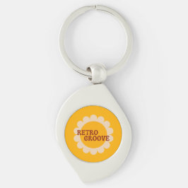 Llavero Retro Groove Keychain
