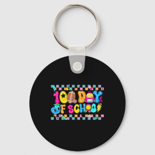 Llavero Retro Groovy 100 días feliz 100º día de clases