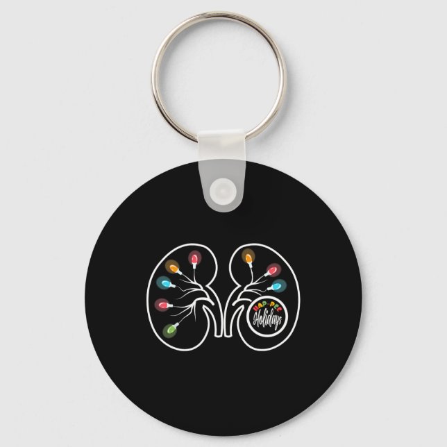 Llavero Retro Hap Pee Vacaciones Navidades Enfermera diáli (Anverso)