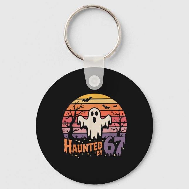 Llavero Retro Haunted Meme 67 Six Seven 6 7  (Anverso)