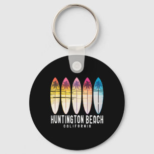 Llavero Retro Huntington Beach California surfista surf