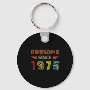 Llavero Retro Impresionante Desde 1975 Cumpleaños 47 Bday