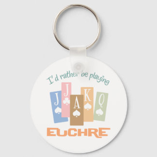 Llavero Retro más bien tocar euchre