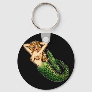 Llavero Retro Mermaid
