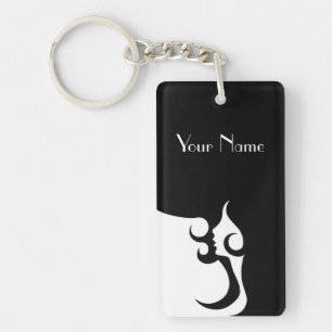 Llavero Retro Mod Woman