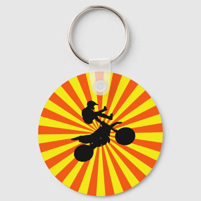 LLAVERO RETRO MOTOCROSS (Anverso)