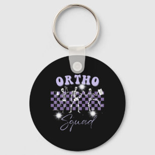 Llavero Retro Ortho Squad Bailando esqueleto Enfermeras Or