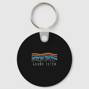 Llavero Retro parque nacional grand teton wyoming vintage