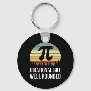 Llavero Retro Pi Day Irracional Pero Bien Fundido Mat