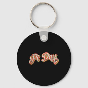 Llavero Retro Pi Day regalo de texto profesor de matemátic