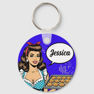 Llavero Retro Pinup_Bless Your Heart