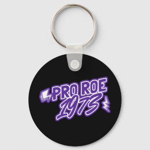Llavero Retro Pro Roe 1973 mujer derechos roe v wade Key