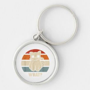 Llavero Retro Qué Gato Cuchillo Maullido Gatito Gatos Dive