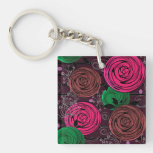 Llavero Retro, rústico, folclórico