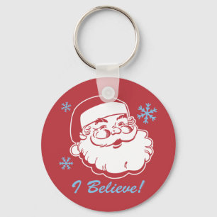Llavero Retro Santa Believe