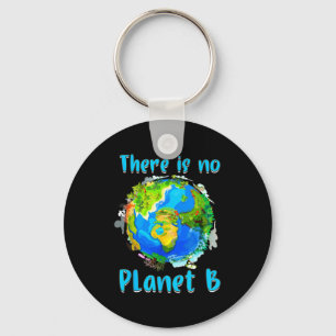 Llavero Retro Sin Planeta Cambio Climático Tierra B Salvar