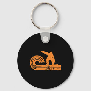 Llavero Retro Snowboarder