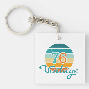 Llavero Retro Sunset 76 Vintage Distressed
