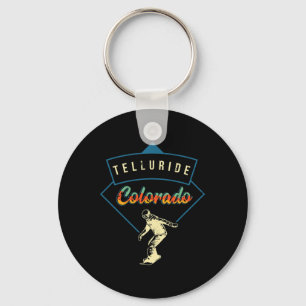 Llavero Retro Telluride Colorado Snowboarding Instructor S