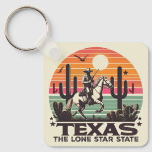 Llavero Retro Texas
