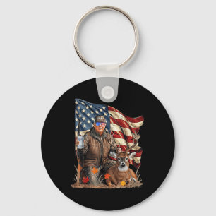 Llavero Retro Trump Caza Cerveza Divertida Beer Beer