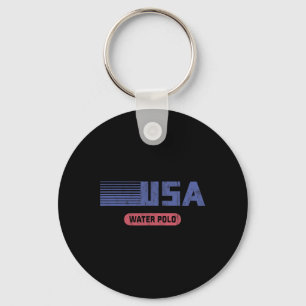 Llavero Retro Usa 2020 Equipo de Water Polo Americano Vint