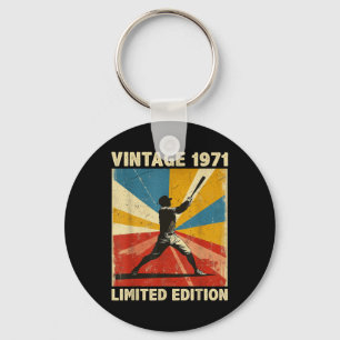 Llavero Retro Vintage 1971 Baseball Lover Limited Edition
