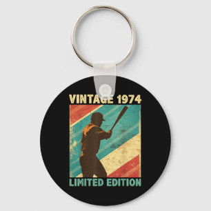 Llavero Retro Vintage 1974 Baseball Lover Limited Edition