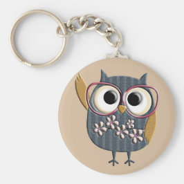 Llavero Retro Vintage Owl