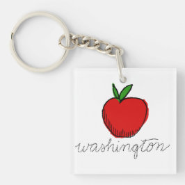Llavero Retro Washington Apple