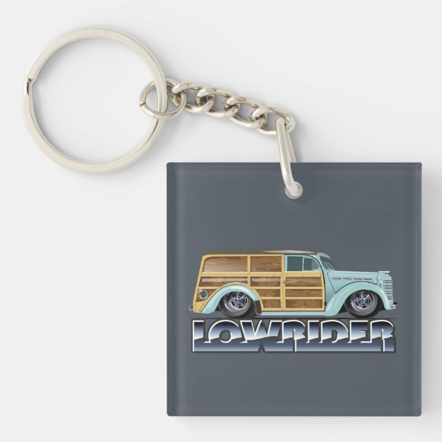 Llavero Retro Woody Lowrider (Frente)
