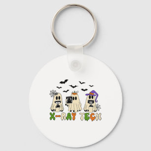 Llavero Retro X-ray Tech Halloween Ghost Radiology Ghost R