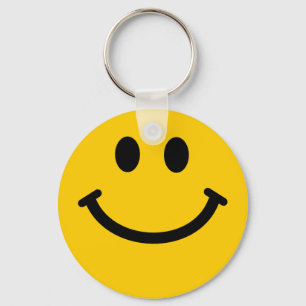Llavero Retro Yellow Happy Face