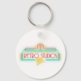 Llavero RetroStudiosMC Logo Keychain