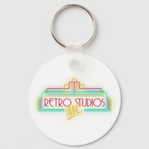Llavero RetroStudiosMC Logo Keychain