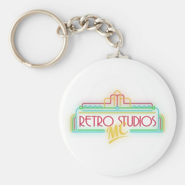 Llavero RetroStudiosMC Logo Keychain (Frente)