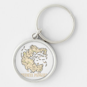 Llavero Reúne Pangaea World map History Funny Geology Gi