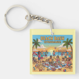 Llavero Reunión de playa